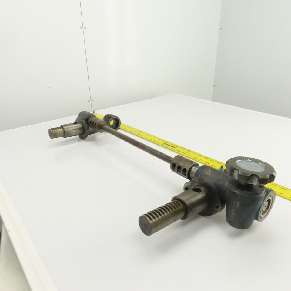 2-Post Manually Actuated Double Rack & Pinion Drive System 3-3/4" Stroke 32" OAL