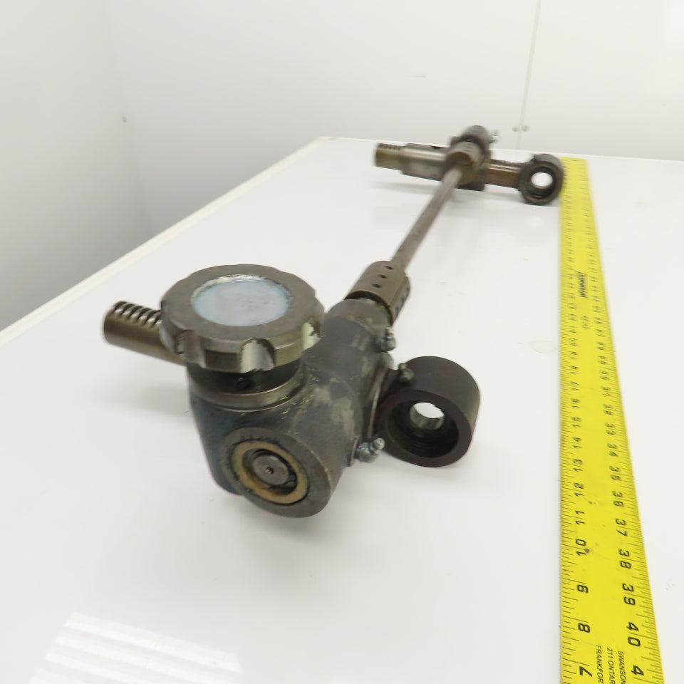2-Post Manually Actuated Double Rack & Pinion Drive System 3-3/4" Stroke 32" OAL