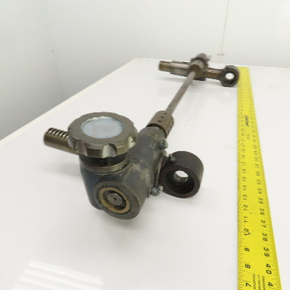 2-Post Manually Actuated Double Rack & Pinion Drive System 3-3/4" Stroke 32" OAL