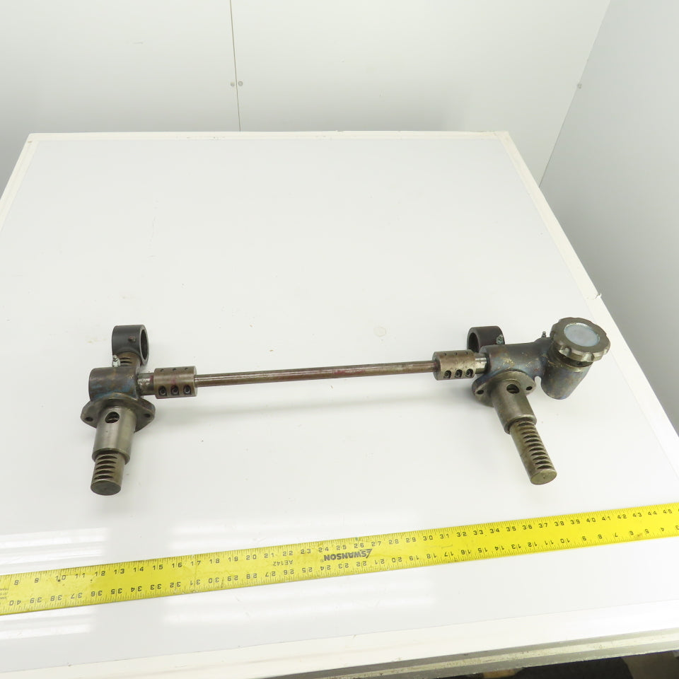 2-Post Manually Actuated Double Rack & Pinion Drive System 3-3/4" Stroke 32" OAL