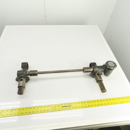 2-Post Manually Actuated Double Rack & Pinion Drive System 3-3/4" Stroke 32" OAL