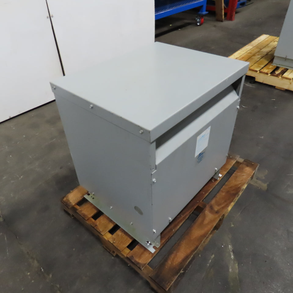 Acme T-3-53343-3S 480V Pri 45kVa 3Ph 240/120V Sec Delta Hi-Leg Transformer