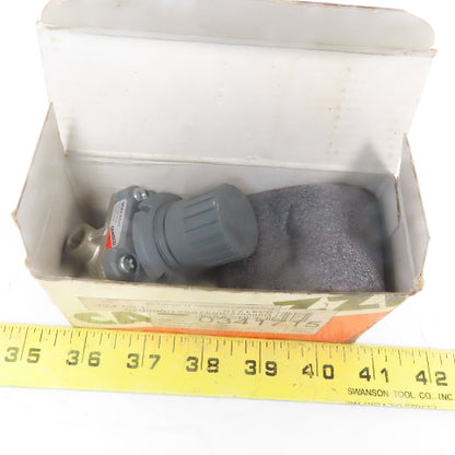 Camozzi M004-RS17 Pneumatic Regulator Control Valve In 16bar Out 05-10 Bar
