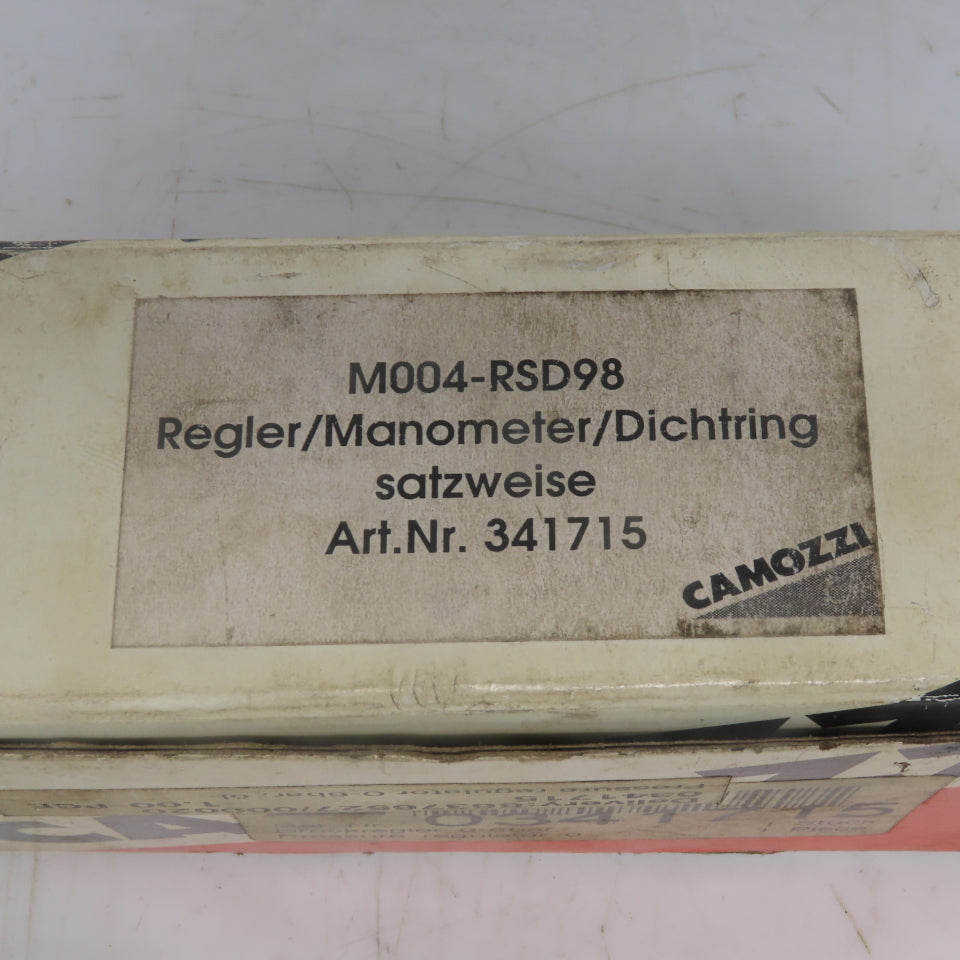 Camozzi M004-RS17 Pneumatic Regulator Control Valve In 16bar Out 05-10 Bar