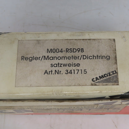 Camozzi M004-RS17 Pneumatic Regulator Control Valve In 16bar Out 05-10 Bar
