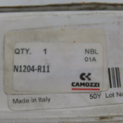 Camozzi N1204-R11 Pneumatic Regulator Control Valve In 16bar Out 0-4 Bar