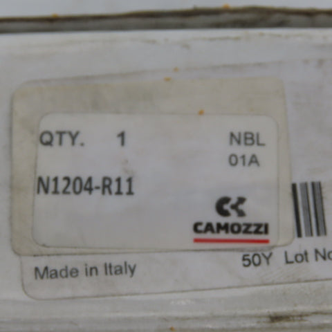 Camozzi N1204-R11 Pneumatic Regulator Control Valve In 16bar Out 0-4 Bar