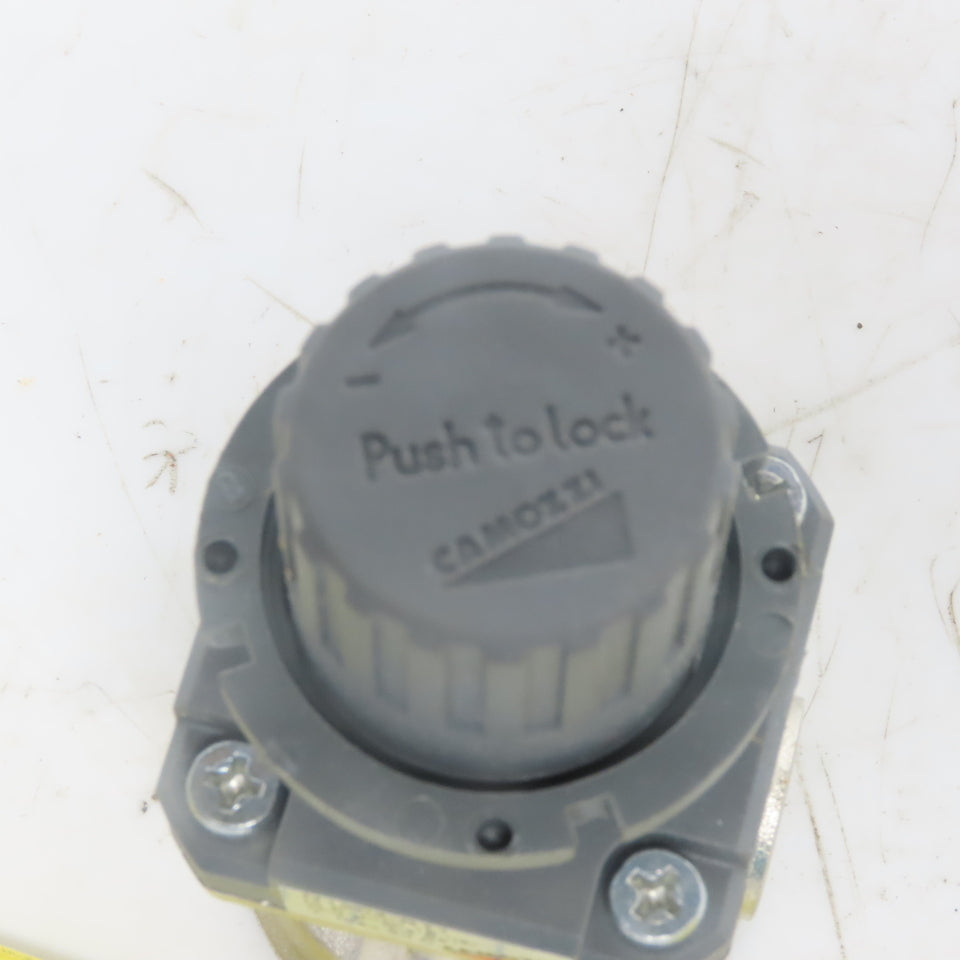 Camozzi N1204-R11 Pneumatic Regulator Control Valve In 16bar Out 0-4 Bar