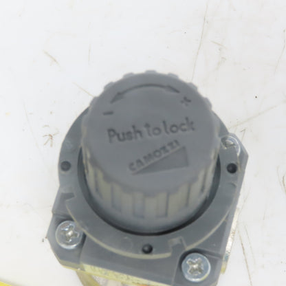 Camozzi N1204-R11 Pneumatic Regulator Control Valve In 16bar Out 0-4 Bar