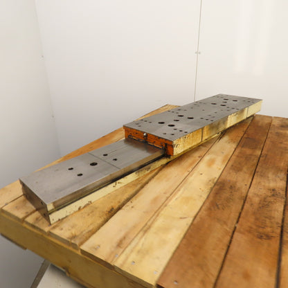 Linear Machine Slide Plate Assembly 30-1/4" x 9-3/4" Mount 18" Travel 4" H