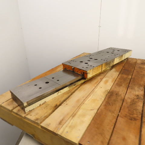 Linear Machine Slide Plate Assembly 30-1/4" x 9-3/4" Mount 18" Travel 4" H