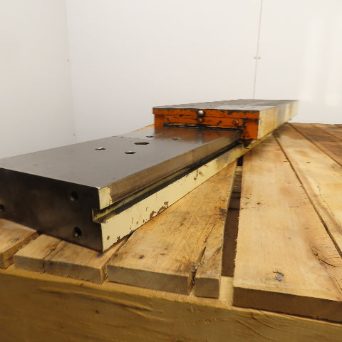 Linear Machine Slide Plate Assembly 30-1/4" x 9-3/4" Mount 18" Travel 4" H