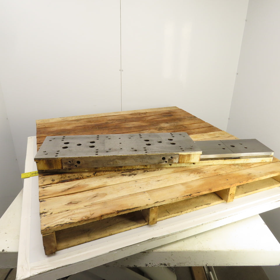 Linear Machine Slide Plate Assembly 30-1/4" x 9-3/4" Mount 18" Travel 4" H