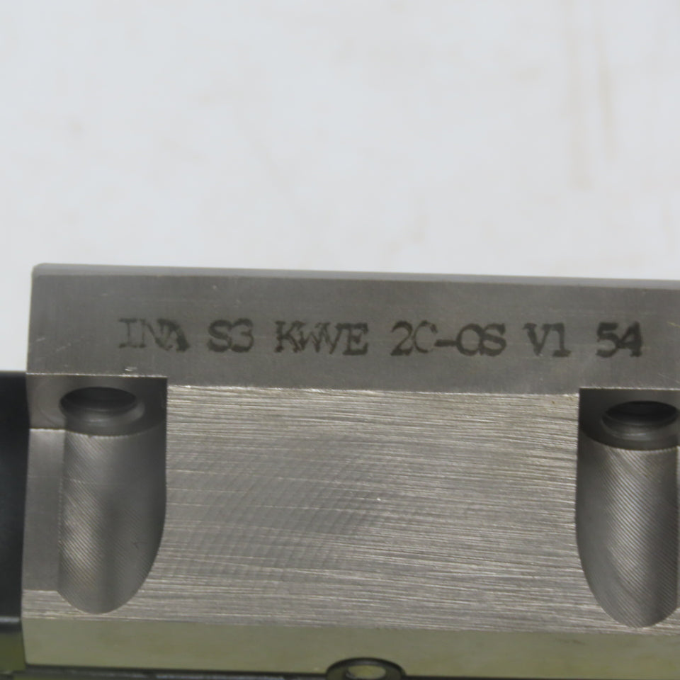 INA KWVE-20-0S Linear Guide Rail Caged Ball Bearing Lot of 2