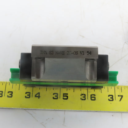 INA KWVE-20-0S Linear Guide Rail Caged Ball Bearing Lot of 2