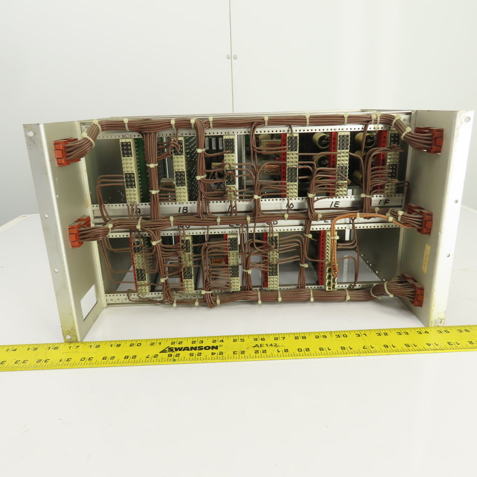 Cerutti CPU Circuit Board Rack W/RE52155 RE52156 RE52158 RE52131 & Power Supply