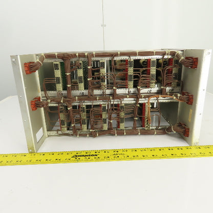 Cerutti CPU Circuit Board Rack W/RE52155 RE52156 RE52158 RE52131 & Power Supply