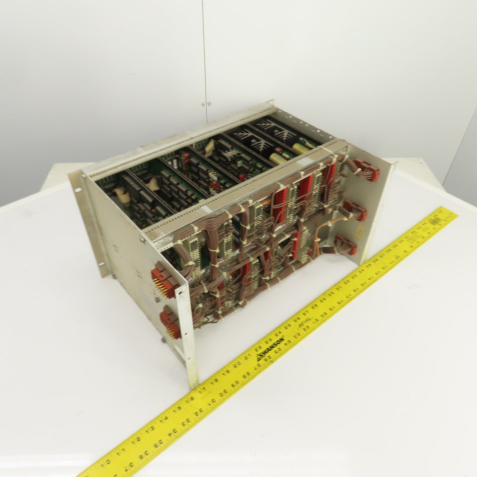 Cerutti CPU Circuit Board Rack W/RE52155 RE52156 RE52158 RE52131 & Power Supply