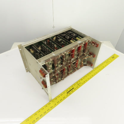 Cerutti CPU Circuit Board Rack W/RE52155 RE52156 RE52158 RE52131 & Power Supply