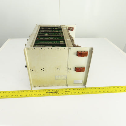 Cerutti CPU Circuit Board Rack W/RE52155 RE52156 RE52158 RE52131 & Power Supply