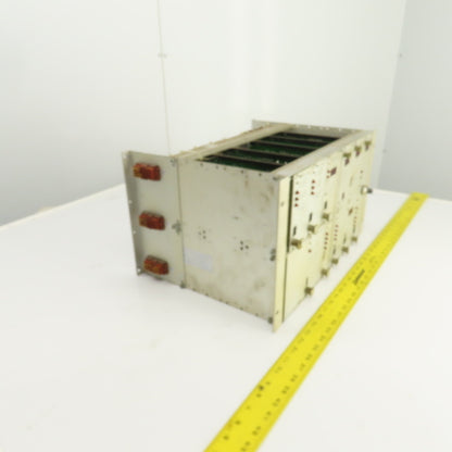 Cerutti CPU Circuit Board Rack W/RE52155 RE52156 RE52158 RE52131 & Power Supply