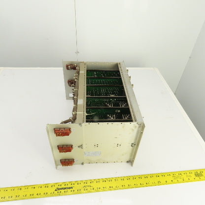 Cerutti CPU Circuit Board Rack W/RE52155 RE52156 RE52158 RE52131 & Power Supply
