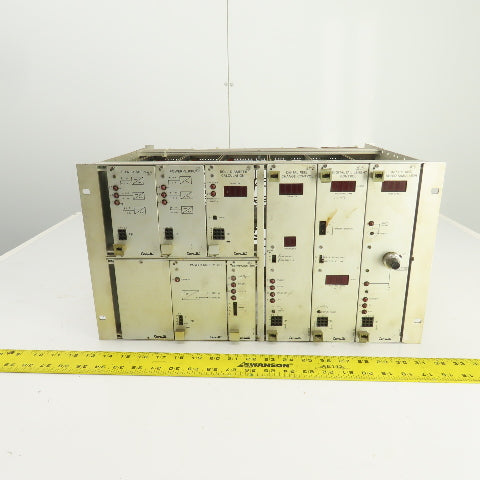 Cerutti CPU Circuit Board Rack W/RE52155 RE52156 RE52158 RE52131 & Power Supply