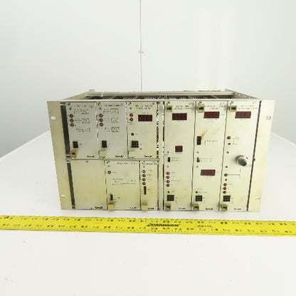 Cerutti CPU Circuit Board Rack W/RE52155 RE52156 RE52158 RE52131 & Power Supply