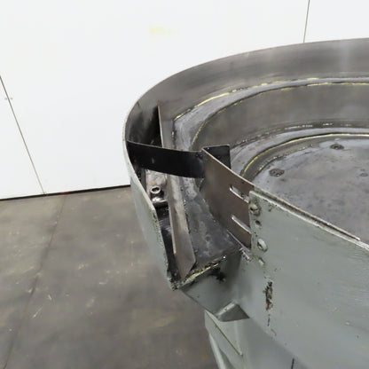 Syntron EB2E 208V 1Ph 60Hz Magnetic Drive Vibratory Bowl Feeder 34"