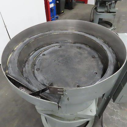 Syntron EB2E 208V 1Ph 60Hz Magnetic Drive Vibratory Bowl Feeder 34"