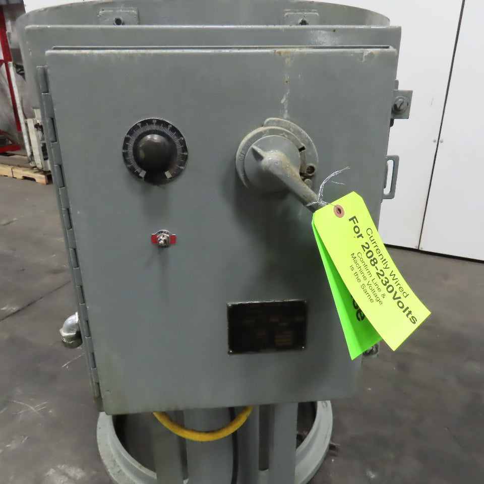 Syntron EB2E 208V 1Ph 60Hz Magnetic Drive Vibratory Bowl Feeder 34"