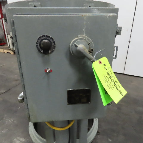 Syntron EB2E 208V 1Ph 60Hz Magnetic Drive Vibratory Bowl Feeder 34"