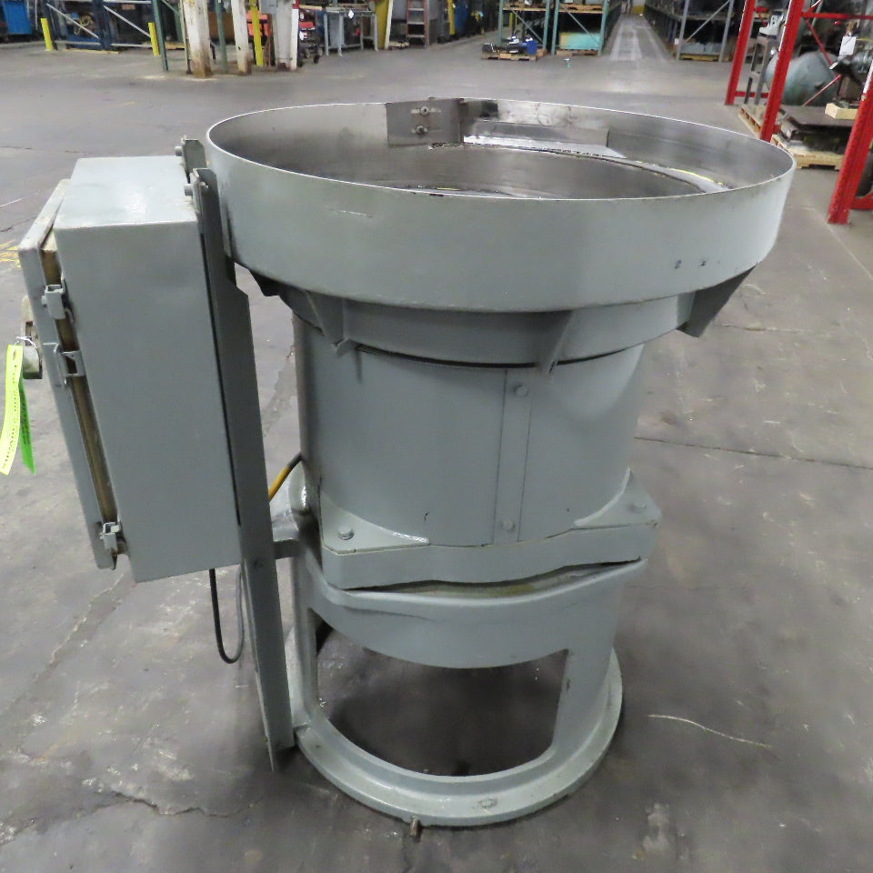 Syntron EB2E 208V 1Ph 60Hz Magnetic Drive Vibratory Bowl Feeder 34"