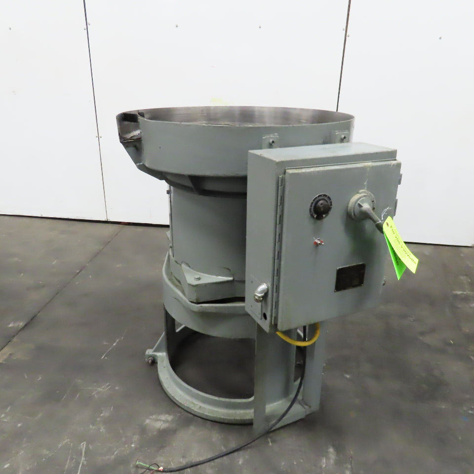 Syntron EB2E 208V 1Ph 60Hz Magnetic Drive Vibratory Bowl Feeder 34"