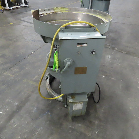 Syntron 208V 1Ph 60Hz Magnetic Drive Vibratory Bowl Feeder 33"