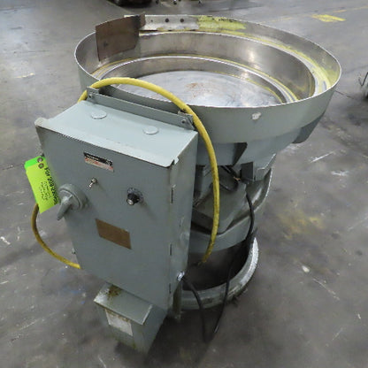 Syntron 208V 1Ph 60Hz Magnetic Drive Vibratory Bowl Feeder 33"