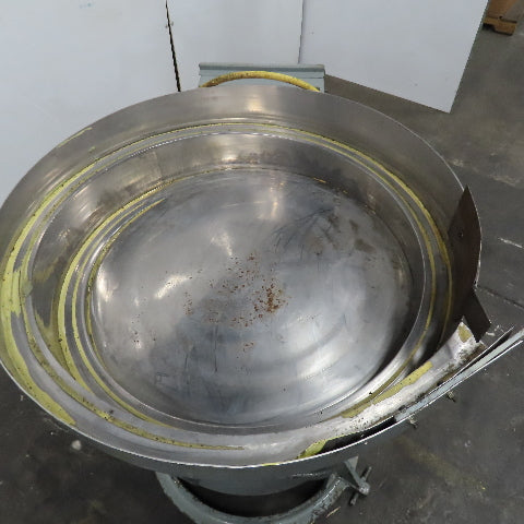Syntron 208V 1Ph 60Hz Magnetic Drive Vibratory Bowl Feeder 33"