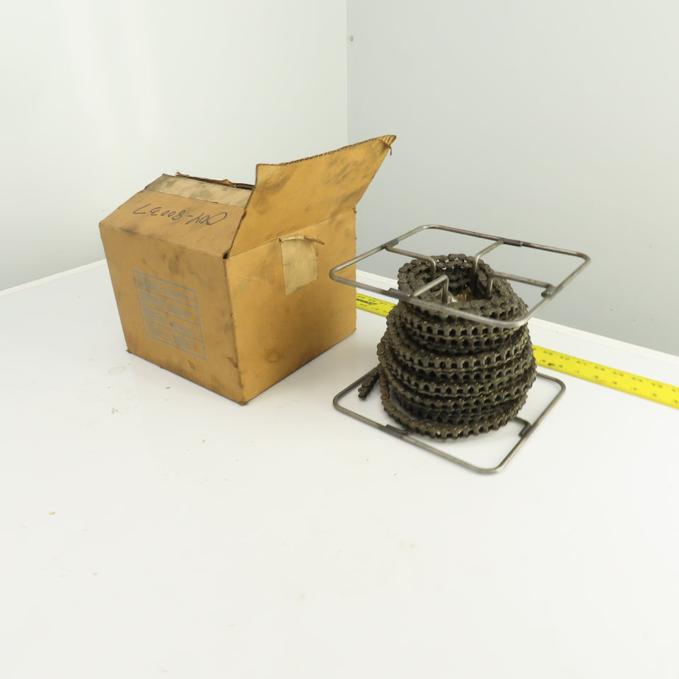 Tsubaki RS40 40R50 Single Strand Roller Chain 50' 0.5" Pitch