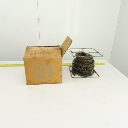 Tsubaki RS40 40R50 Single Strand Roller Chain 50' 0.5" Pitch