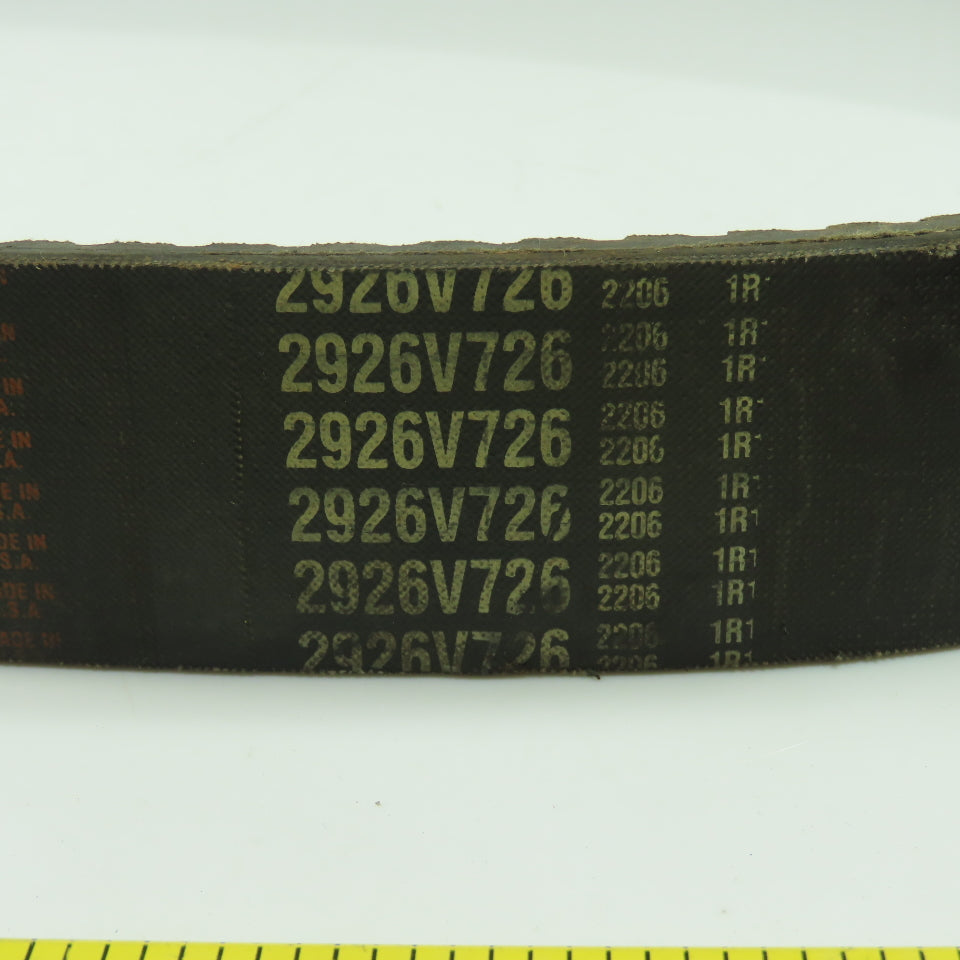 Carlisle 2926V726 Variable Speed Belt 1.81" Top Width 73.5" OD