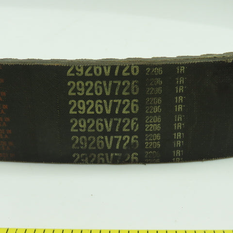 Carlisle 2926V726 Variable Speed Belt 1.81" Top Width 73.5" OD
