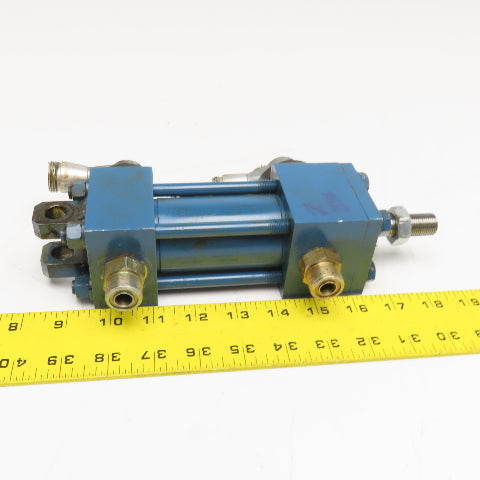 Rexroth MP1-HH-C 1-1/2" Bore x 1-3/4" Stroke Hydraulic Cylinder W/ Sensors
