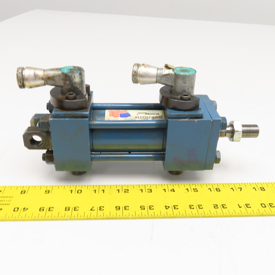 Rexroth MP1-HH-C 1-1/2" Bore x 1-3/4" Stroke Hydraulic Cylinder W/ Sensors