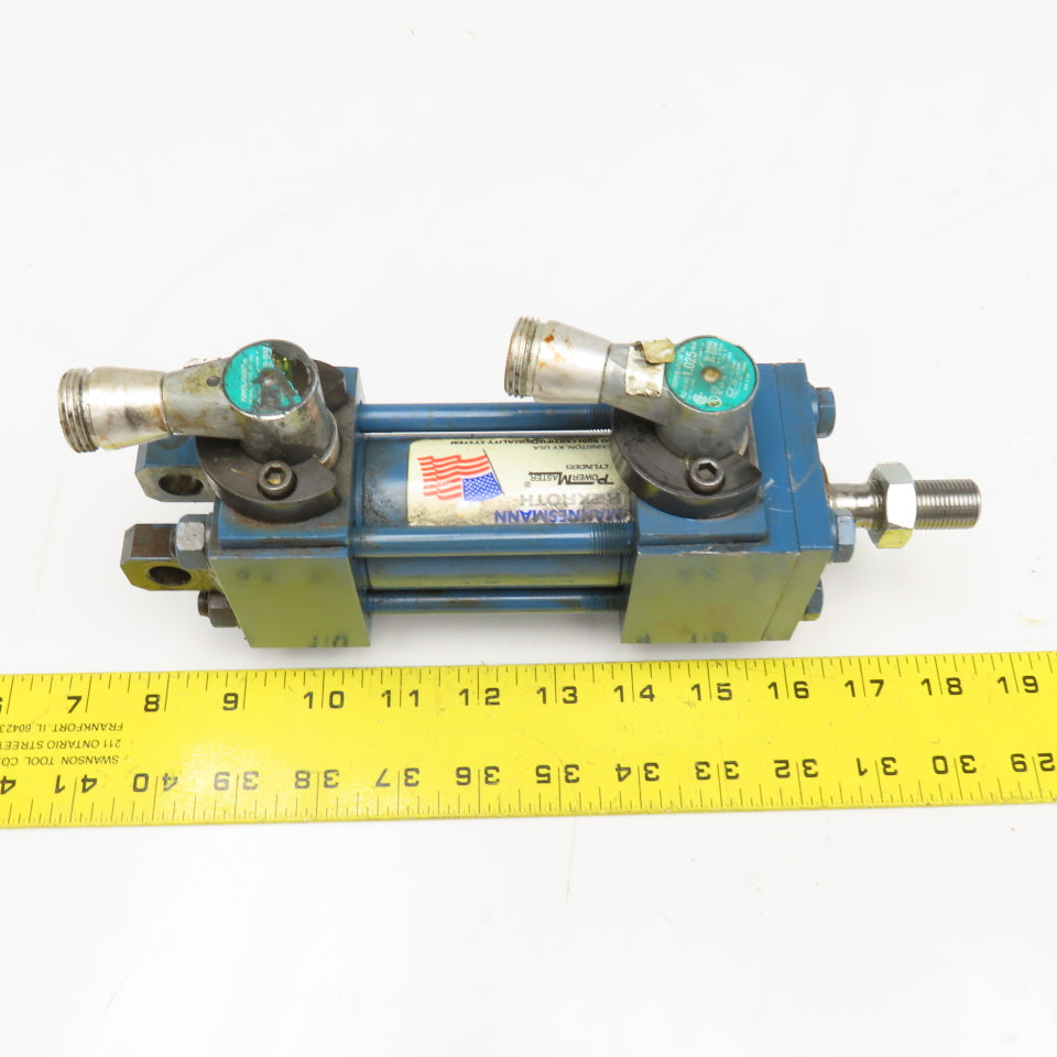 Rexroth MP1-HH-C 1-1/2" Bore x 1-3/4" Stroke Hydraulic Cylinder W/ Sensors