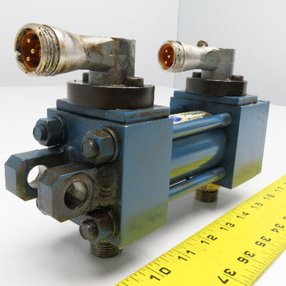Rexroth MP1-HH-C 1-1/2" Bore x 1-3/4" Stroke Hydraulic Cylinder W/ Sensors