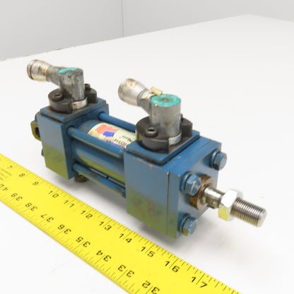 Rexroth MP1-HH-C 1-1/2" Bore x 1-3/4" Stroke Hydraulic Cylinder W/ Sensors
