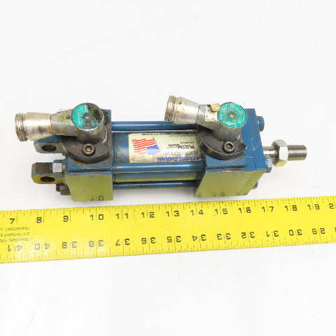 Rexroth MP1-HH-C 1-1/2" Bore x 1-3/4" Stroke Hydraulic Cylinder W/ Sensors