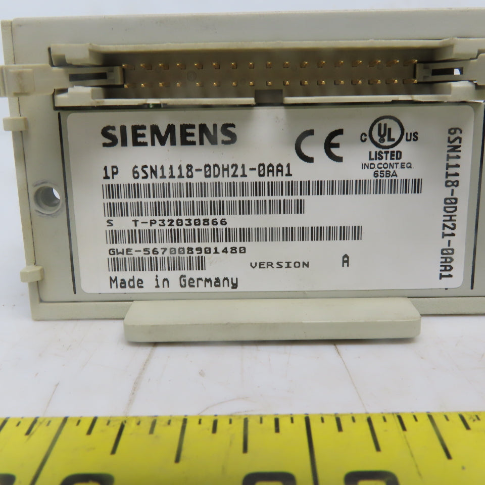 Sirmens 1P 65N1118-0DH21-0AA1 Version A 611D Simodrive Control Module