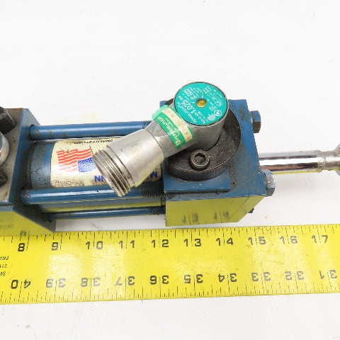 Rexroth MP1-HH-C 1-1/2" Bore x 1-3/4" Stroke Hydraulic Cylinder W/ Sensors