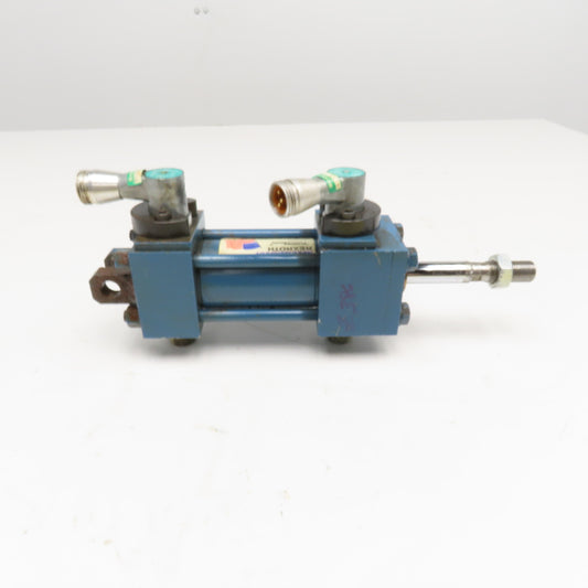 Rexroth MP1-HH-C 1-1/2" Bore x 1-3/4" Stroke Hydraulic Cylinder W/ Sensors